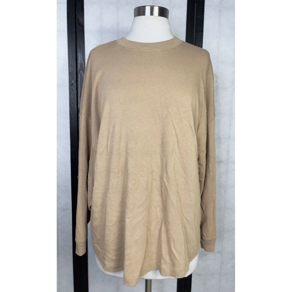 Jenni Kayne Long sleeve Pullover Sweat Top. Size: XS Mint